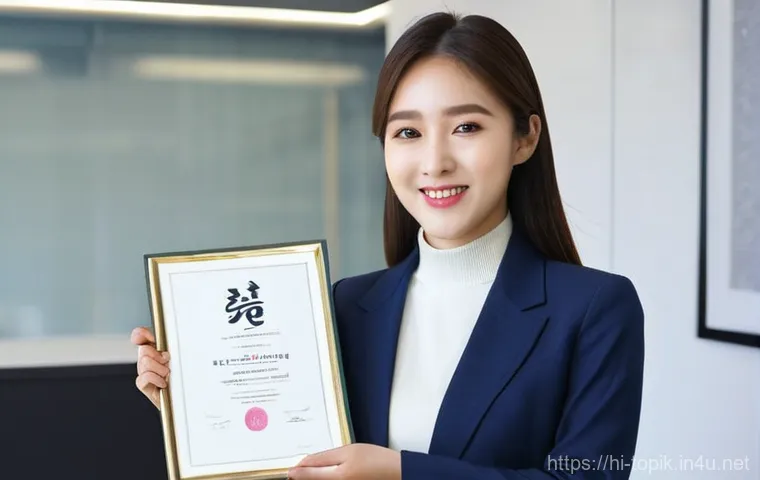 TOPIK 시험 기출문제 해설 강의 - **Prompt 2: Active Language Practice and Reflection**
    A vibrant image of a male student, appeari...